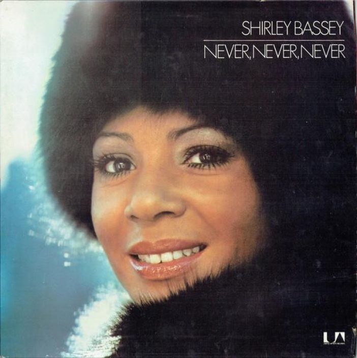 Shirley Bassey:Never,never,never KAYETTY, kuntoluokitus VG+ Gatefold, Espanja-painos!