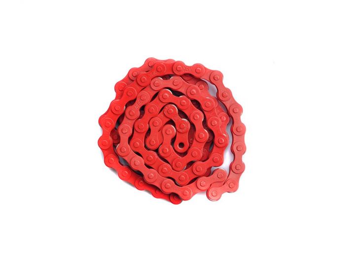 YBN S512H ketju 1/2&quot; x 1/8&quot; antidrop punainen Laadukas ja pitkaikainen ketju mahtaviin