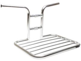 BLB Blb Flat Rat tavarateline/tanko etu alu hopea