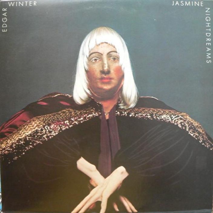 Edgar Winter:Jasmine Nightdreams LP KAYTETTY. Kuntoluokitus:Ei kummoinen mutta ei hypi eika maksa juuri