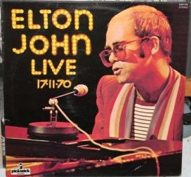 Elton John : Live 17.11.70 LP.