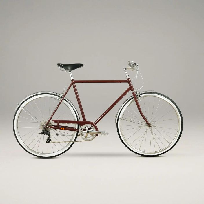 Siech Classic 8Speed Men Tummanpunainen Klassikko kaikkiin tilanteisiin. Tama pyora on todellinen monitoimipyora, silla sita Siech Classic 8Speed Men Tummanpunainen Klassikko kaikkiin tilanteisiin. Tama pyora on todellinen monitoimipyora, silla sita