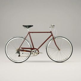 Siech Classic 8Speed Men Tummanpunainen